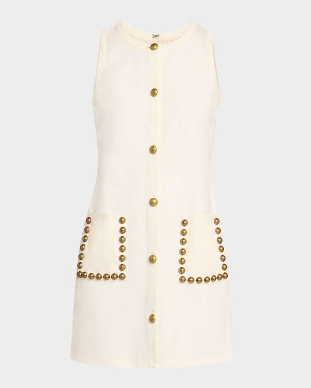 Bryanna Studded Mini Dress